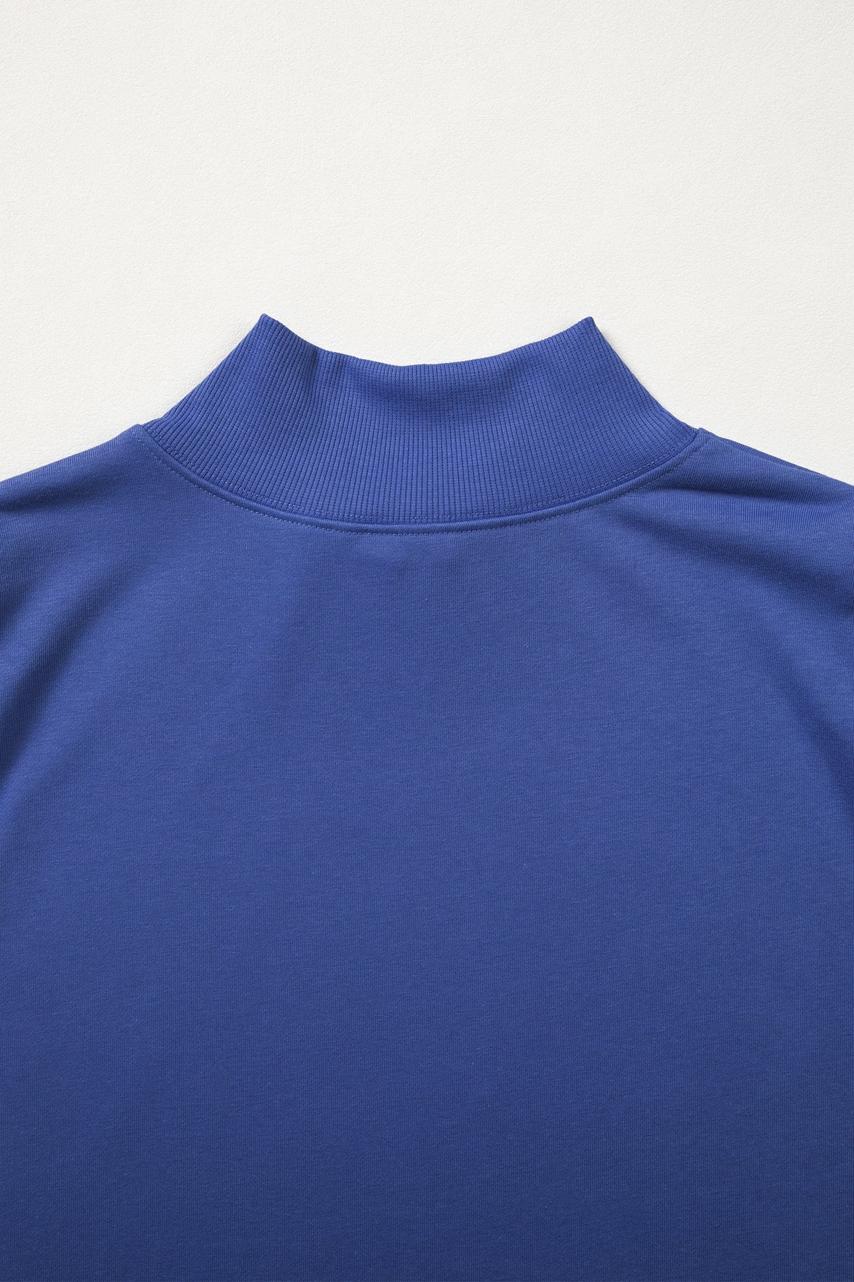 Yellow Solid Color High Neck Cap Sleeve Loose Top