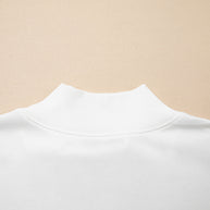 Yellow Solid Color High Neck Cap Sleeve Loose Top
