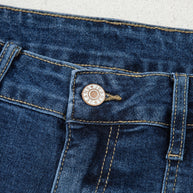Breen Cropped High Rise Wide Leg Jeans